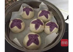 花开紫薯馒头的做法图解5