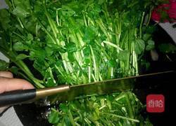 爆炒西洋菜的做法图解1