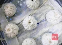 甜甜蜜蜜（赤豆沙包）的做法图解7