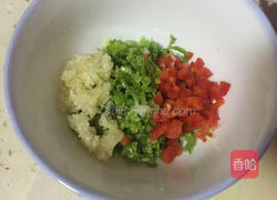 蒜蓉粉丝蒸开背虾的做法图解3