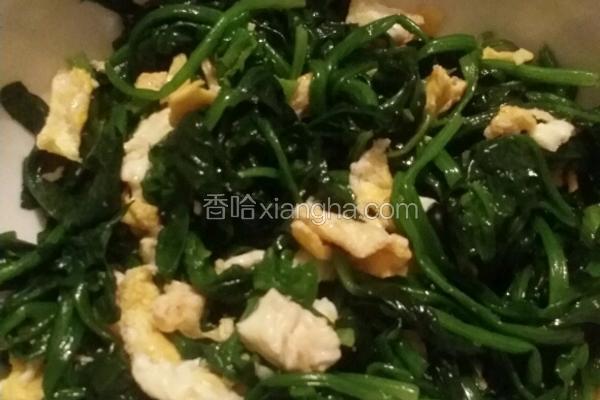 凉拌菠菜