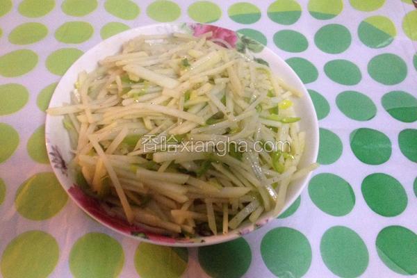 青椒土豆丝