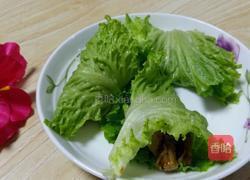 生菜包培根肉卷的做法图解8
