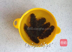 鲍汁葱烧海参的做法图解1