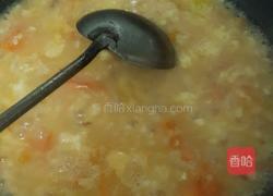 番茄鸡蛋疙瘩汤的做法图解8