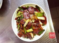 干锅腊肠的做法图解9