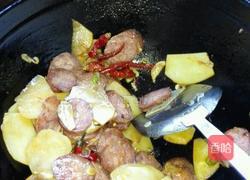 干锅腊肠的做法图解7