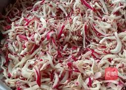 干腌萝卜丝的做法图解2