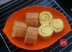 南瓜蜂蜜蛋糕卷的做法图解21