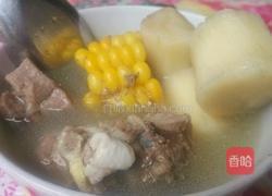 淮山玉米骨头汤的做法图解5