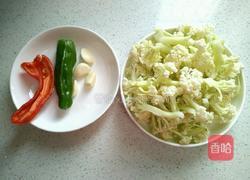 干煸菜花的做法图解3