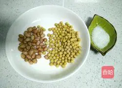 How to make peanut soy milk Illustration 1