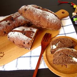 巧克力香蕉奶酪面包的做法[图]