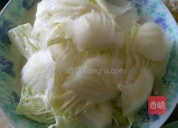 木耳白菜片的做法图解2