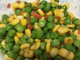 清炒豌豆玉米仁