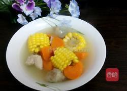 玉米胡萝卜排骨汤的做法图解7