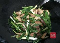 蒜苗炒肉的做法图解6