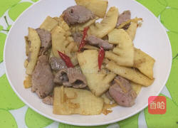 冬笋炒肉片的做法图解10