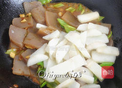 魔竽豆腐炒山药的做法图解8