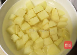 咖喱牛肉水果饭的做法图解3