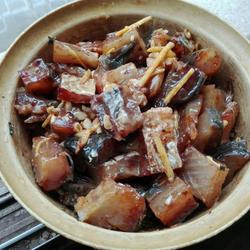梅干菜蒸腊鱼的做法[图]