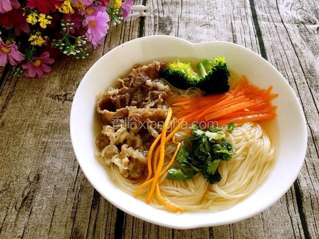 肥牛汤面