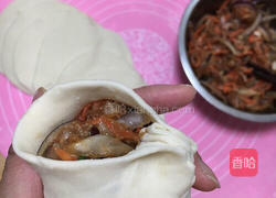 胡萝卜洋葱猪肉馅饼的做法图解6