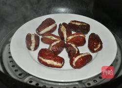 红枣蒸夹心糯米的做法图解10