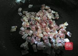 茼蒿香肠菜饭的做法图解3