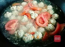 肉圆番茄汤（团圆）的做法图解6