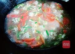 肉圆番茄汤(团圆)的做法图解7