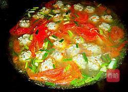 肉圆番茄汤（团圆）的做法图解8
