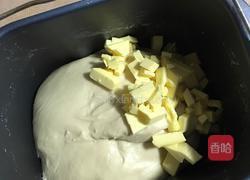红薯馅挤挤面包……面包机版的做法图解3