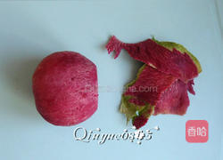 糖醋心里美的做法图解2