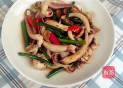 酱香鱿鱼须的做法图解9