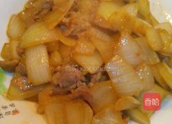 圆葱炒肉的做法图解5