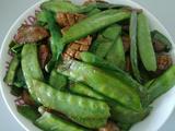 牛肉丸炒豆角的做法[图]