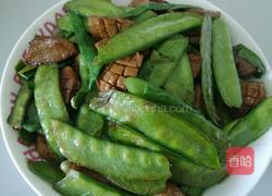 牛肉丸炒豆角的做法图解3