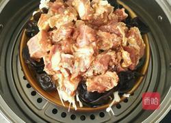 金针木耳蒸排骨的做法图解5