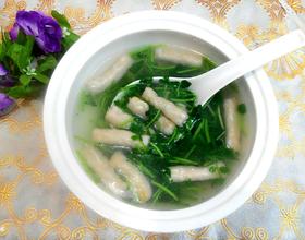 虾味饺西洋菜汤[图]