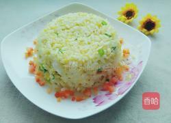 咸蛋炒饭的做法图解6