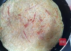 土豆胡萝卜火腿饼的做法图解8