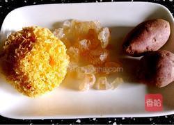 紫薯冰糖银耳羹的做法图解1