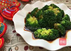 豉油西兰花的做法图解6