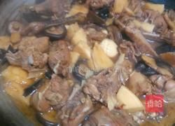 野鸡香菇烧冬笋的做法图解10