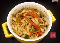 黄豆酱拌素面的做法图解8