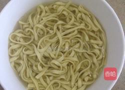 黄豆酱拌素面的做法图解6