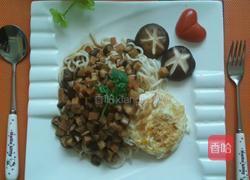 香菇火腿鸡蛋面的做法图解14