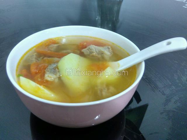 番茄土豆牛肉汤