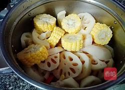 胡萝卜莲藕猪骨汤的做法图解6